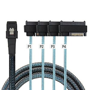 NFHK  36s Mini SAS SFF-8087 zXg 4 SFF-8482 ^[Qbg SAS n[hfBXN SATA dP[u 50cm