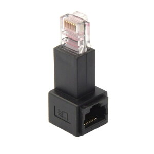 chenyang RJ45 8P8C FTP STP UTP Cat 5e LAN �C�[�T�l�b�g�l�b�g���[�N�g���R�l�N�^�A�_�v�^�[ 90�x���p