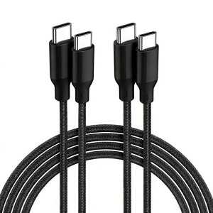 FEEKI USB C & USB C �P�[�u�� �^�C�vc 240W PD���}���[�d�Ή� ���ϋv�҂� �f���h�~ �����f�[�^�]�� Type-C�P�[�u�� for iPhone 17/16/15/MacBook/iPad/Galaxy/Sony/Google Pixel ���e��Ή� (1m �u���b�N)