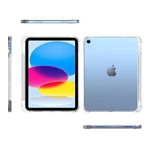iPad 10.9 第10世代 2022 ケース 鉛筆ホルダー Pencil 収納可能 Cavor iPad 10 ケース Case 軽量 薄型 超薄型のシリコンでカバーし、iPad 第10世代 カバー 軽量で薄型 防水保? 全面保護汚れに耐え ワ