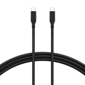 5m 240W USB-C �� USB-C�P�[�u�� USB 4-8K@60Hz/�f���A��4K�f�B�X�v���C�Ή� - MacBook Pro/Air�EiPad Pro�EiPhone15/16 Pro Max�EGalaxy S24�����L�݊�(USB 4�P�[�u��, �u���b�N, 5m)