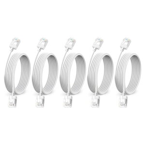 Dutevolns Cat6A �X�����P�[�u�� 1M�Alan�P�[�u�� �ׂ��A10Gbps 550MHz UTP�A5�{�p�b�N