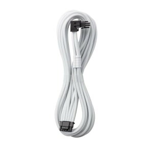 CableMod Universal Pro ModMesh Sleeved 12V-2x6 12VHPWR 90 StealthSense Direct PCIe Cable (Variant B) (White)