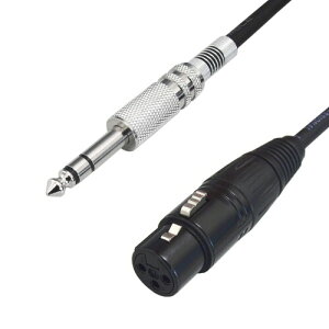 F-Factory 6.3mm TRS �t�H�[��(�W��)�v���O (�I�X) - XLR(�L���m���v���O) (���X) �ϊ��P�[�u�� 1.5m FNT-XT-76015S
