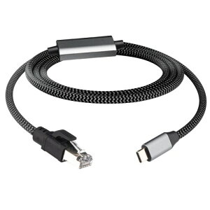 Leehitech 1.2M MKrbg USB C to LLAN A_v^[P[u 1000MM` Type-C to RJ45 C[TlbgϊP[u ڐڑxȂThunderbolt 3/4AiPhone15/16A MacBook Air/ProAiPadAPS5AChromebookA