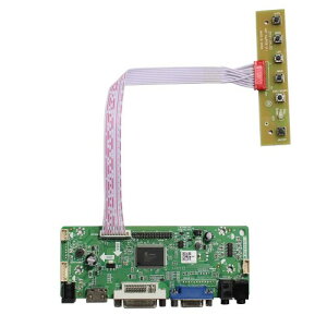 VSDISPLAY HD VGA DVI Audio LCD�R���g���[���[��� �Ή� 17�C���` M170ETN01.1 WYD170SKD 01 �𑜓x 1280x1024 �l�W ���� �t��