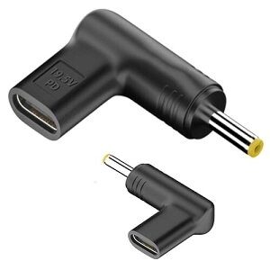 fine-R USB-C  DC 4.0×1.7mm o m[gp\Rp ϊA_v^[ PD[dΉ [dvO 19.5V 5A  HP ASUS LenovoΉ ^CvC dϊ USB-CA_v^iPLیij (03-4017)