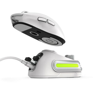 Fanxoo G-Power[dhbŃALogitech G502 G502X Plus GPW G903 G703CX}EXpŁARGBCgƃRs[^ʒmutĂ܂i}EX͊܂܂Ă܂jiubNj (White)