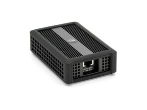 OWC Thunderbolt 4 10G Ethernet Adapter Thunderbolt 4/USB4�Ή� 10G�l�b�g���[�N�A�_�v�^�[ �t�@�����X�d�l �o�X�p���[�Ή� Mac/Windows�Ή� �A�~�����b�g�I���W�i�����{��}�j���A���t��