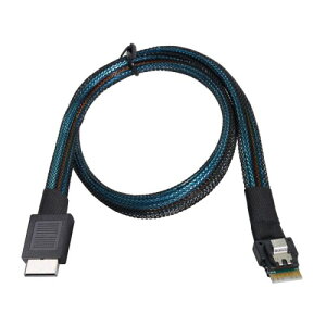 chenyang SFF-8611 - SFF-8654P[uAOcuLink PCIe PCI-Express SFF-8611 4i - SFF-8654 XC SSD f[^ANeBuP[u 50cm