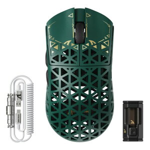 ATTACK SHARK R5Ultra ���e �J�[�{���t�@�C�o�[�������Q�[�~���O�}�E�X ���y��39g±3 PAW3950MAX ���C�����X 2.4g/bluetooth/USB-C Nordic52840�}�E�X �R�C���P�[�u���t�� �u�Z�K�F�؎擾�ς݁v(�O���[��)