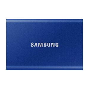 Samsung T7 1TB �ő�]�����x1,050MB/�b USB3.2 Gen2(10Gbps, Type-C) �O�t��SSD (�|�[�^�u��SSD) �u���[ PS4/PS5����m�F�ς� MU-PC1T0H/EC �������K�ۏؕi