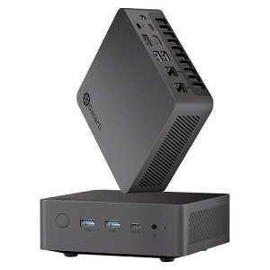 Getorli �~�jPC AMD Ryzen 7 8745HS ���� 8�R�A/16�X���b�h �����\mini PC 4��ʏo�� 16GB DDR5 1TB SSD �f���A��2.5G LAN �Ɩ��p/�N���G�C�e�B�u/���C�g�Q�[�� �Ή� �~�jPC Ryzen