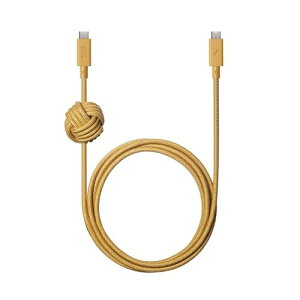 Native Union Anchor Cable 240W ? 10tB[g̕⋭ꂽ҂ݍUSB-CUSB-C Power Delivery 3.1[dP[uAEFCgtіڕt ? iPhone 15A15 Pro MaxAMacBook Pro 14"/16" M3AAir 15" M3piNt