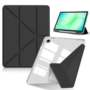(HinZann) Samsung Galaxy Tab �P�[�X�AGalaxy Tab A11+ 2025/A9+ 2023 11�C���`�p�APU���U�[�O�w+TPU���w�A�y�ʁE360°�S�ʕی�E�ϏՌ��E�h�����H �̈���S�n�E�܂肽���݁E�p�x�����\�X�^���h�@�\�t��