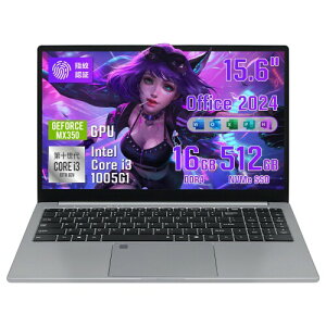 �m�[�g�p�\�R�� Office2024 Windows11 pc/Core i3-1005G1/NVIDIA MX350�i��p�O���t�B�b�N�J�[�h�j/16GB������(���݉\)/1080P/�w��F��&�e���L�[�t��/Type-C/�L��LAN/HDMI/USB3.0/USB2.0 �ݑ�Ζ��E�I�t�B�X�E��
