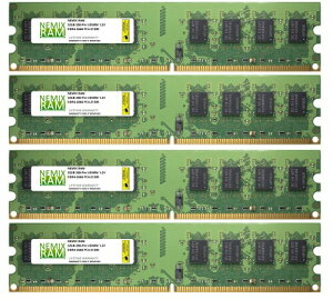 NEMIX RAM NEMIX RAM 128GB 4x32GB DDR4-2666 PC4-21300 2Rx8 Non-ECC Unbuffered