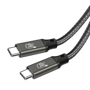 USB4 P[u thunderbolt 4 Ή 0.2m LpoieJunThunderbolt 3USB-CƉʌ݊T_[{g4 P[u X}[gtH/^ubg/Q[@/m[gp\R̃^Cvc@ɑΉ