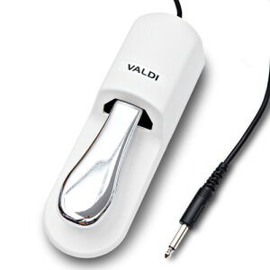 VALDI BP-3 Sustain Pedal White - �L�[�{�[�h�A�f�W�^���s�A�m�AMIDI�L�[�{�[�h�A����уV���Z�p���j�o�[�T���y�_�� - ���ׂẴu�����h�̕ϊ��X�C�b�` - 1/4�C���`�W���b�N�A����~�ߐ݌v�A�g��