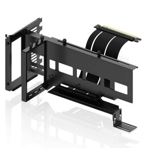 EZDIY-FAB  PCIe4.0 GPUuPbg OtBbNJ[hz_[ PCIe 4.0 X16 Gen4 CU[P[u90xp17cm ubNLbg