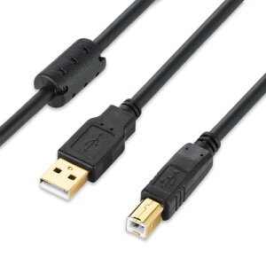 XBOHJOE USB 2.0 �v�����^�[�P�[�u��7m A�I�X-B�I�X �����b�L�R�l�N�^Type B�ɃX�L���i�[�P�[�u���A HP�A�L���m���A�u���U�[�A�G�v�\���A�f���̕����@ �t�@�b�N�X�@ �R�s�[�ɑΉ� �u���b�N 7��