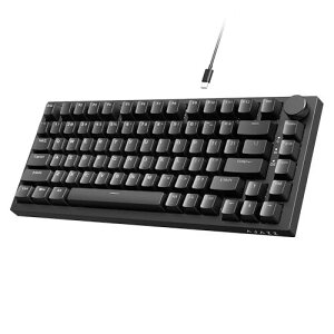 A.JAZZ AK820 LJjJL[{[h Ԏ 75% 82L[RpNgQ[~OL[{[h zbgXbvΉS[Xgh~ Gasket\ obNCgtu[C mut USBڑ DIYL[{