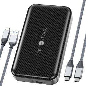 OtSSD, SETMSPACE SSD 1tb Ot, SSD Ot USB 40Gbps | 3126MB/s, OtSSD USB-CXg[WƃobNAbvp, MacAXboxp?External SSD(LP40-1T)