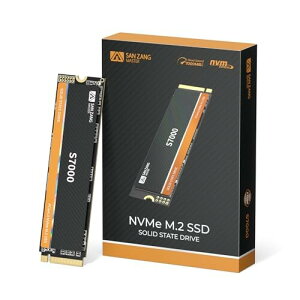 SANZANG MASTER S7000 SSD 1TB NVMe M.2 PCIe Gen 4x4AM.2 2280 3D NAND NVMeSSD őǂݎ葬x7000MB/s ݑx 6500MB/s PCp\RAm[gp\R̃AbvO[hXg[WB (q[gVNt