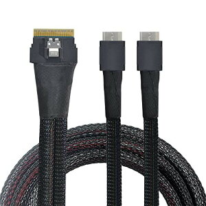 NFHK PCI-E Ultraport Slimline SAS Slim 4.0 SFF-8654 8i74pinDualOculinkSFF-8611P[u50cmPCI-Express