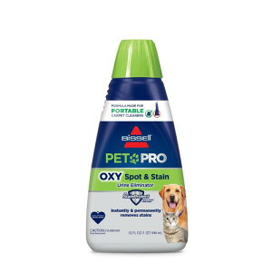 BISSELL(R) PET PRO OXY Spot & Stain Formula for Portable Carpet Cleaners, 32 oz, 2034