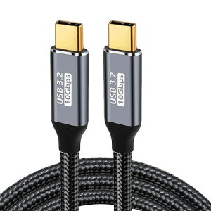 USB C P[u Type-C P[u PDΉ 100W}[d USB 3.2 Gen2W 10Gbpsf[^] iC҂ p\RA^ubgAX}[gzAMacBook Pro/AirAGalaxy S25/S24AXperiaAAQUOS^CvC@