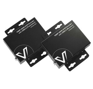 AV Access HDMI KVM USB �G�N�X�e���_�[ �I�[�o�[ Cat5e/6/6a/7 260ft/80m�A2 USB 2.0 �|�[�g�A�v���O �A���h �v���C�A�h���C�o�[�s�v�A���ׂẴI�y���[�e�B���O �V�X�e���A�L�[�{�[�h�A�}�E�X���T�|