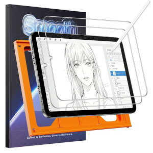 OMOTON �y�[�p�[���C�N�t�B���� iPad mini 7(A17 Pro)��7���� 2024�p/iPad mini 6(��6����)2021�p ���̂悤�ȕ`���S�n �ی�t�B���� 9H�d�x�����K���X �����S�n�}�b�g���� �K�C�h�g�t�� ��U�h�~ ����