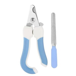 猫爪切り 切り過ぎ防止 丸穴 し爪ヤスリ付き 深爪防止 犬猫用 軽量 コンパクト 初心者用 子猫から大型猫まで使える 安全安心 (大型(8kg以上))