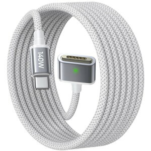 LISEN 140W Macbook Air [dP[u (2mAPD3.1[d) Macbook pro[d USBC to Mag-safe3 ͂ȎC Macbook airP[uCfhiCґg C[dR[h Ή Macbook air (M2/M3, 13"/15", 2022/20