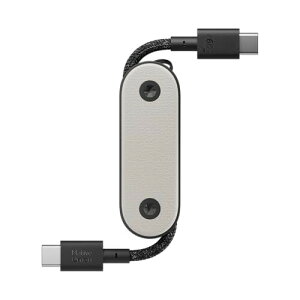 Native Union Pocket Cable 60W ? ҂ݍ USB-C to USB-C |[^u[dP[u - iPhone 15, 15 Pro, 15 Pro Max, iPad Pro, iPad Air, Galaxy S24, Flip 5, Fold 5 ΉiThXg[j