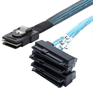 CYP[u ~jSAS 4X SFF-8087 36szXgSASn[hfBXN SFF-8482 29s^[Qbgt@AEgP[u IDEd100cm, SF-002-1.0M-HX