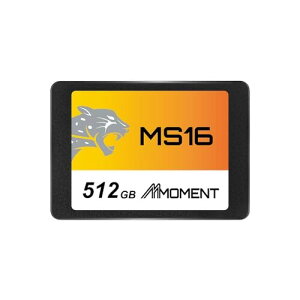 MMOMENT MS16 512GB 2.5C` SSD SATA3 6Gb/s Ǎő550MB/s