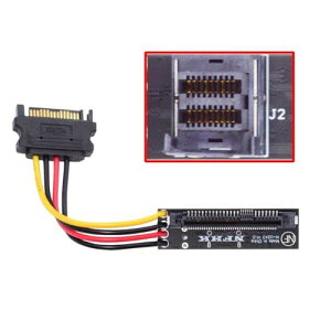 CY コンバーター SFF-8643 PCI-E 4.0 メス - U.2 SFF-8639 U.3 NVME PCIe PCI-Express SSD アダプター (メインボード用)
