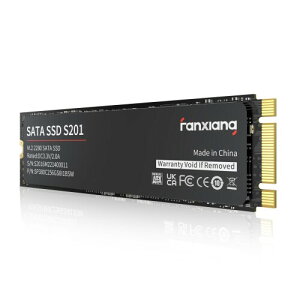 fanxiang S201 128GB 2280 3D NAND TLC�̗p SATAIII 6Gb/s m2 ssd �ő�ǎ� 530MB/s ����SSD �ϋv�� �m�[�g�p�\�R��/�f�X�N�g�b�v�ɑΉ� 3�N���[�J�[�ۏ�