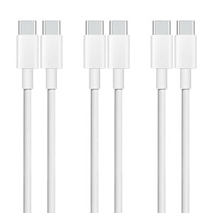 USB Type C to Type C P[u 1m 3{Zbg Popolier ^Cvc }[d P[u X}[gtHA^ubgAm[gp\R̃^Cvc@ɑΉ