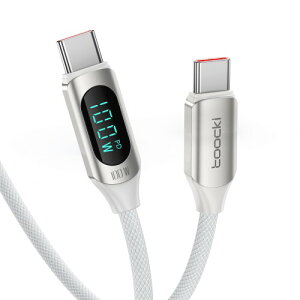 toocki usb c P[u 100W LEDfBXvCt ^CvC PD}[d typec iC҂ iPhone 17/iPhone 16/iPhone 15/PlusAMacBook Air/ProAGalaxyASwitchȂUSB-CfoCXɑΉ