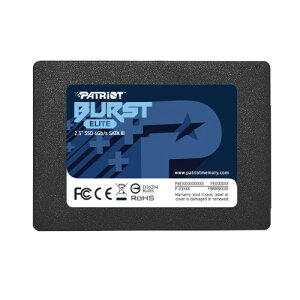 Patriot Memory SSD 480GB Burst Elite SATA3 2.5C` PBE480GS25SSDR