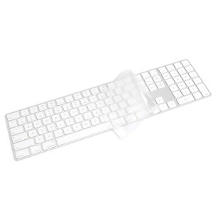 ProElife L[{[hJo[XL 2018-2017 Apple Magic Keyboard eL[t A1843 US Enter MQ052LL/A CX Bluetooth L[{[h ^ tTCY TPU veN^[ 0.13mm  NA