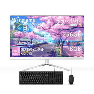 Wingame ݒ ̌^p\R 22^ FHD(1920*1080) Windows11pro MS Office2019 Core i52 fXNgbvp\R ̌^PC LL[{[hEL}EXt/HDMI/VGA/WIFI/BluetoothΉ 8GB