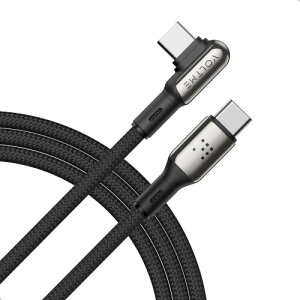VOLTME USB C P[u L 100W/5A PD3.0 }[d iC҂ ^Cvc P[u E-marker`bv L^ LEDCgt type-c P[u MacBook/iPad/iPhone 15/Galaxy S24/Pixel/Google/HP/Switchtype-cfoCX