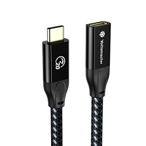 Yottamaster USB Type-C P[u(1m) 100W PD}[dΉ 20Gbpsf[^] 4K@60Hzfo USB3.2 Gen2x2 XIXϊ ^CvcP[uΉ ϋv ubN(P-U100-CYC20-1)