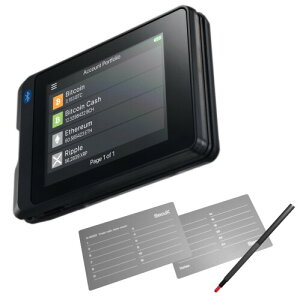 SecuX W20C-PLUS zʉ݃n[hEFAEHbg - BluetoothΉ - ^b`pl - rbgRCAC[TAȂǂȒPɊǗ