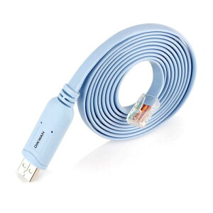 USB�R���\�[���P�[�u���AUSB - RJ45�R���\�[���P�[�u���ACisco���[�^�[/AP���[�^�[/�X�C�b�`Windows�AMac�ALinux�p(1.8m�A50�p�b�N)