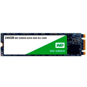 WD ����SSD M.2-2280 / 240GB / WD Green / SATA3.0 / 3�N�ۏ� / WDS240G2G0B